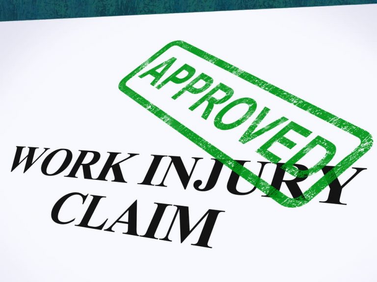 Work injury claims in California