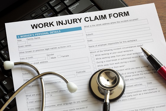 work injury claim form for injured worker 